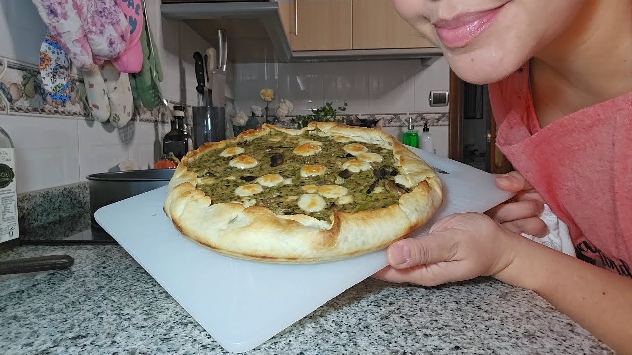 Tarta / Quiche de brócoli 🌱🥦 (vegetariana)