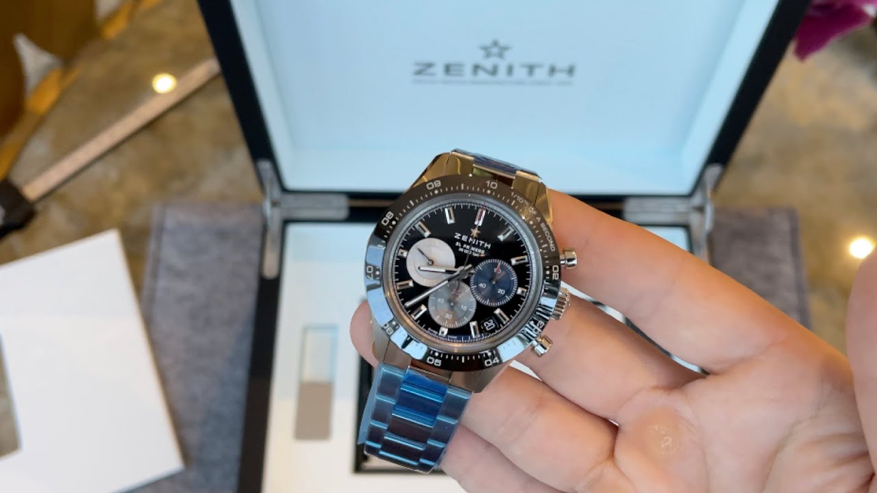4K Unboxing & Review Zenith Chronomaster Sport new 2021 release Ref 03.3100.3600/21.M3100 TDE