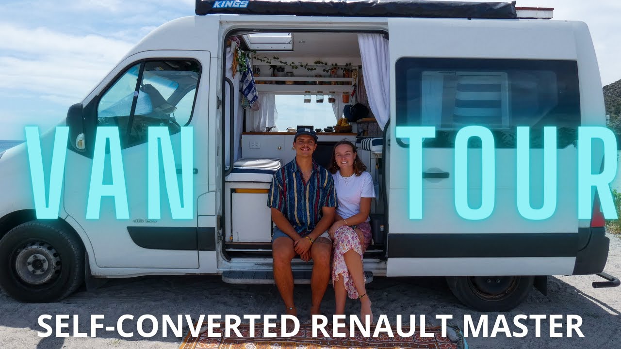 ТУР НА МИКРОАВТОБУСЕ: Переделка кемпервана Renault Master для Vanlife Australia | своими руками, ...