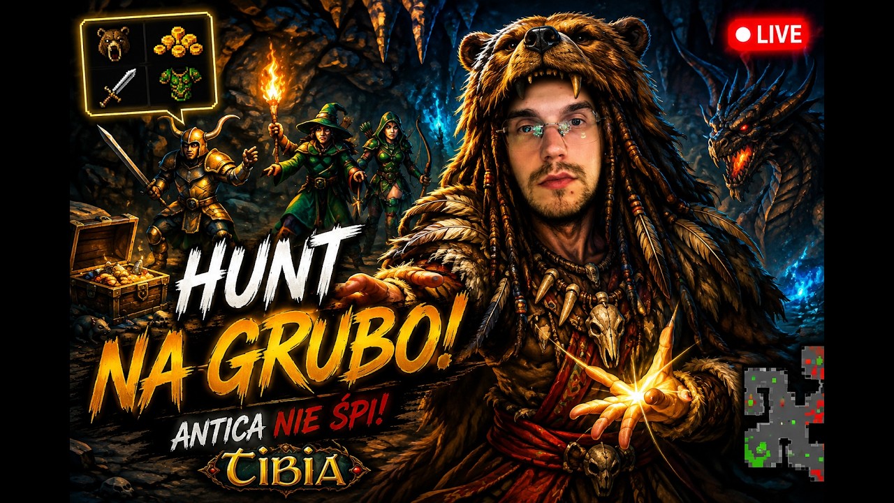 ROYAL PALADIN 143! ANTICA , ZAPRASZAM DO OGLĄDANIA  ! TIBIA #tibia #tibiacoin !dc !yt