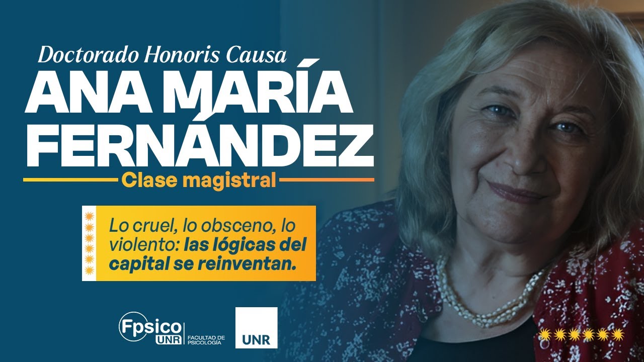 Doctorado Honoris Causa - Ana María Fernández