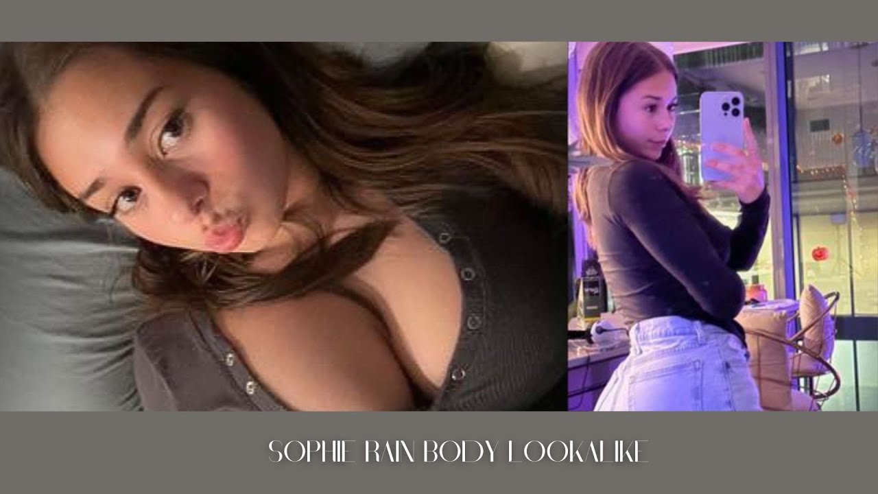 Sophie Rain body lookalike subliminal
