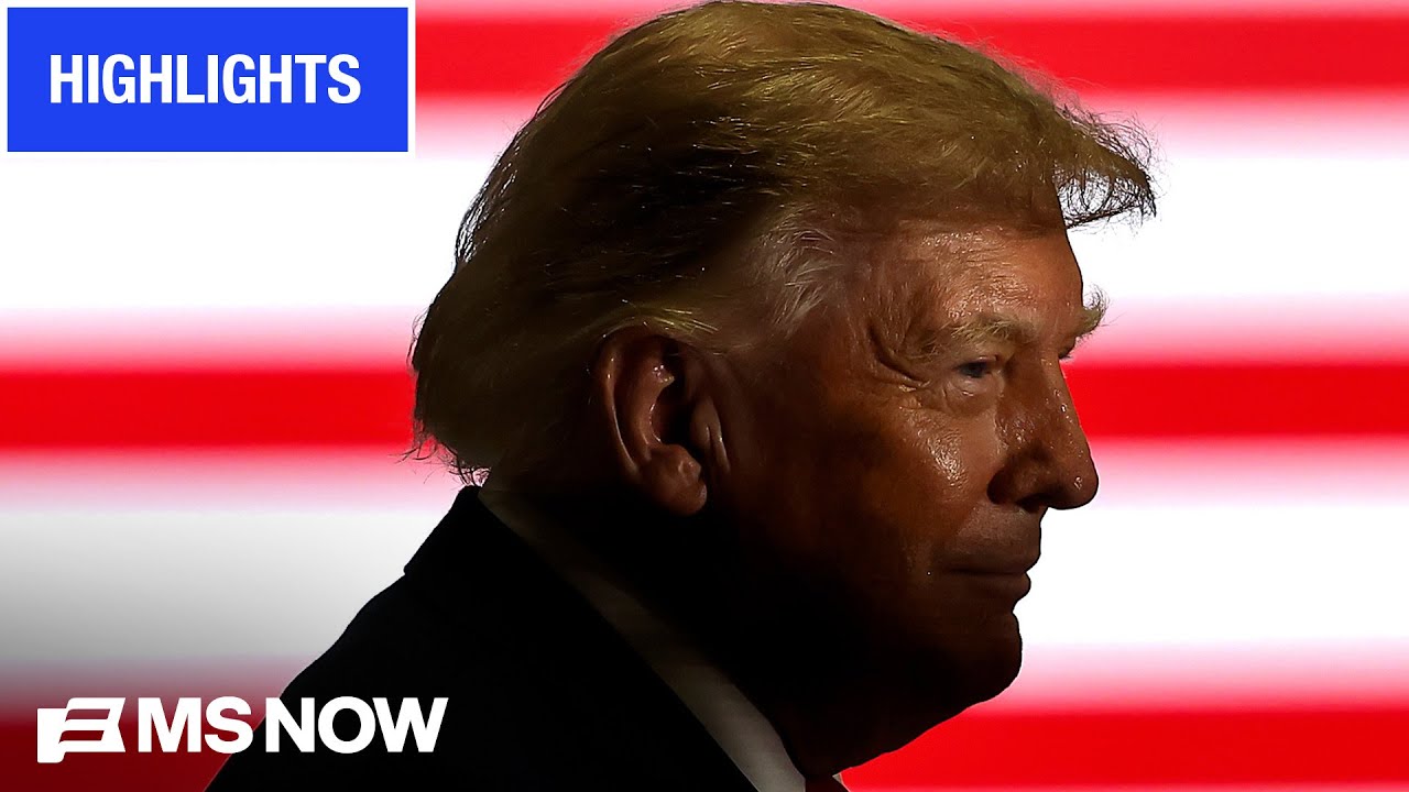 'Republicans are in REAL TROUBLE': Watch MS NOW's reaction to Trump's red state campaign blitz