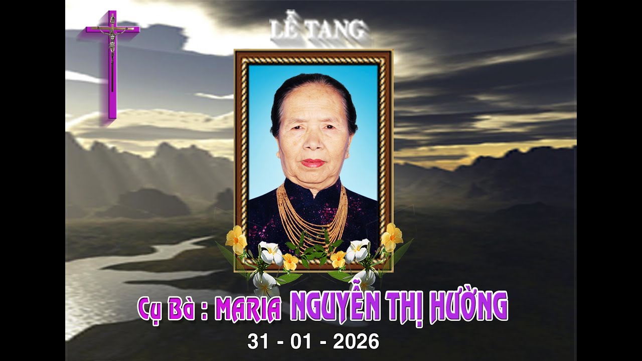 LE TANG CU BA MARIA NGUYEN THI HUONG 95 TUOI