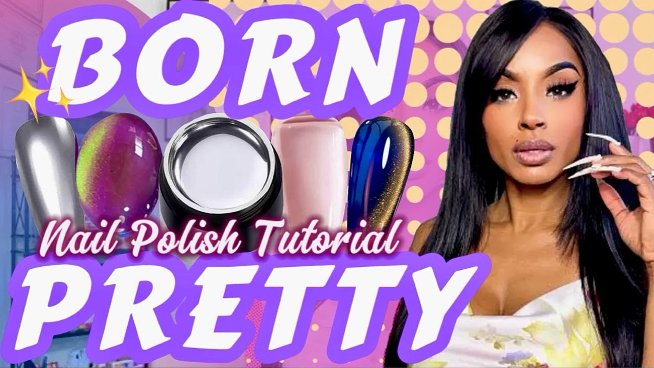 Born Pretty|CATEYE NUDE METAL TUTORIAL👀