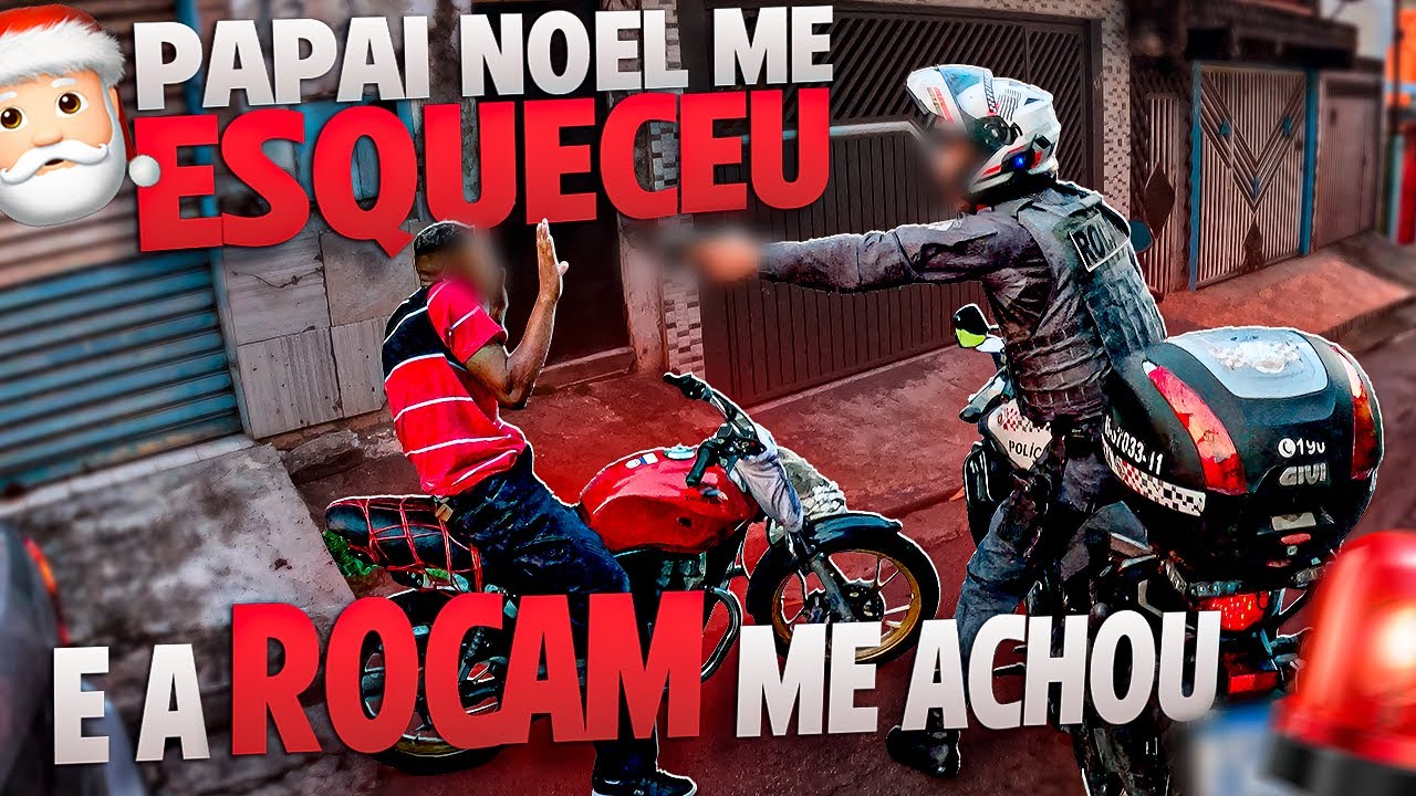 Foi Tumultuar pra cima da ROCAM e terminou preso. 