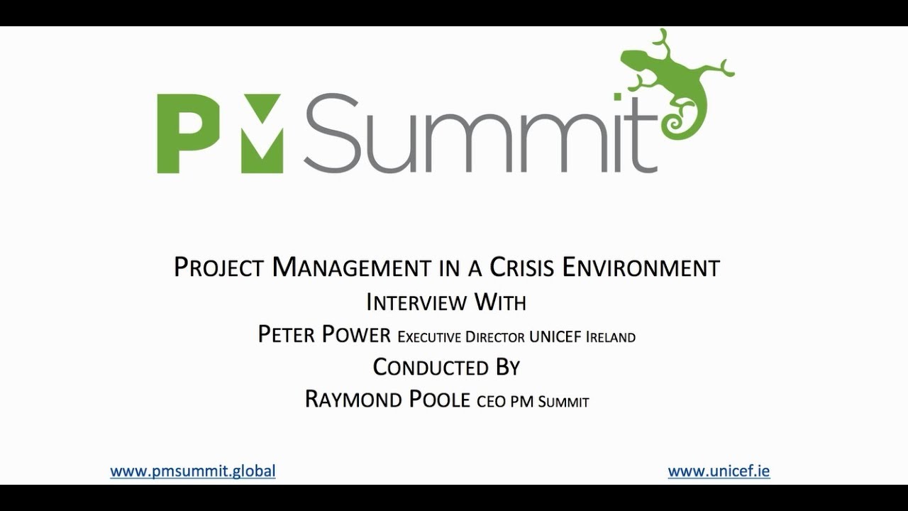 Project Management in a Crisis Environment