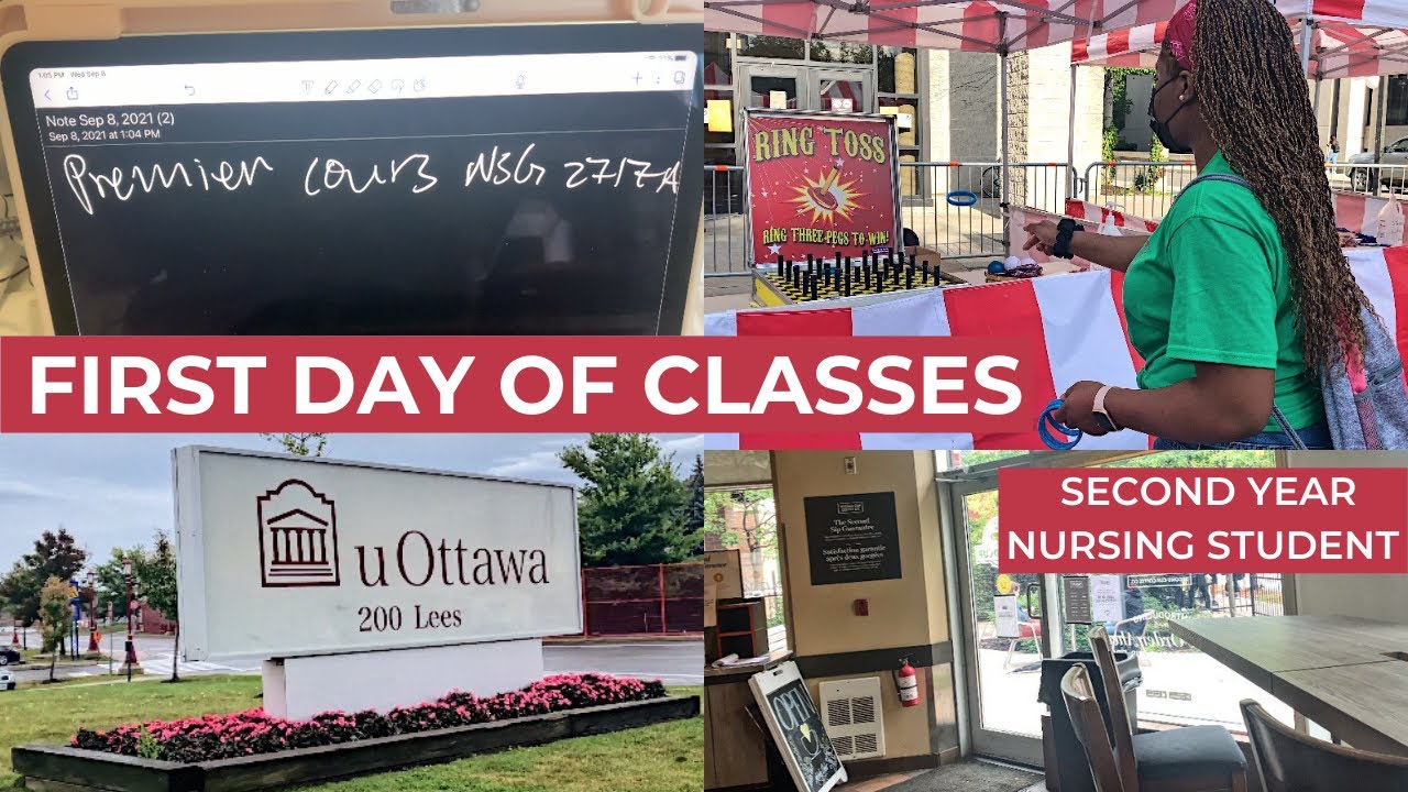 FIRST DAY OF CLASSES | Fall Semester | Second Year Nursing Student