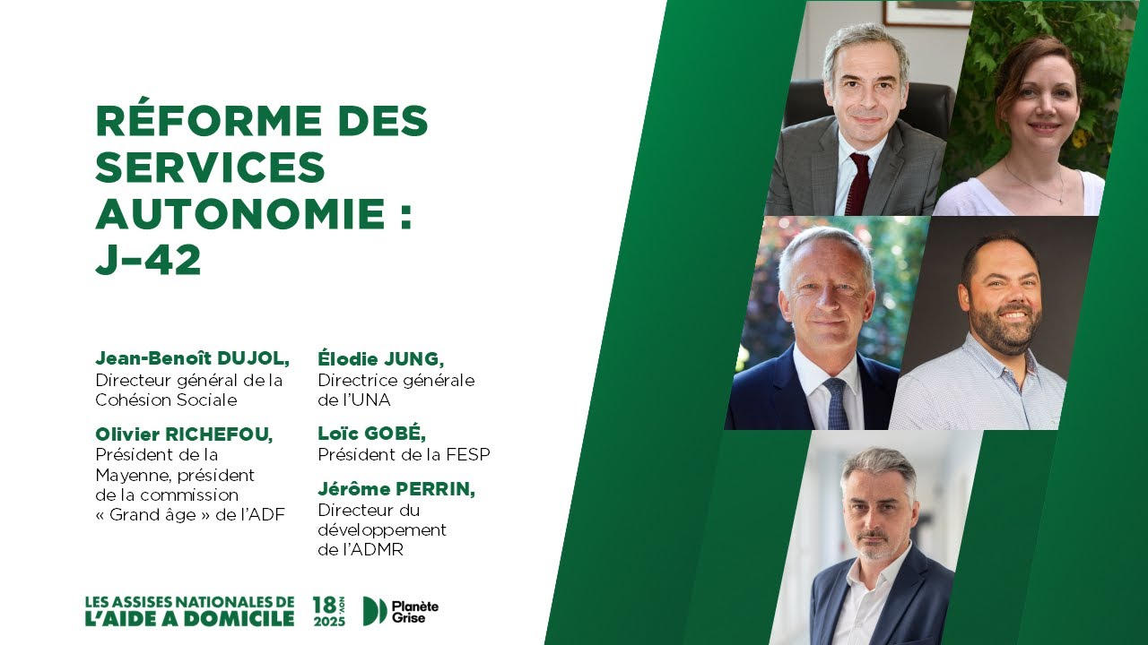 Domicile 2025 - Réforme des services autonomie : J-42 !