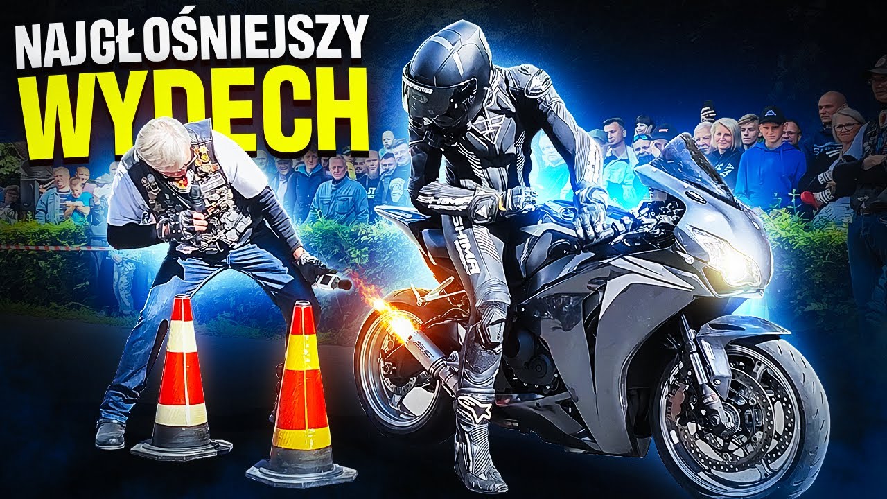 WYGRAŁEM NAGRODE ZA GŁOŚNY WYDECH | ZLOT MOTOCYKLOWY