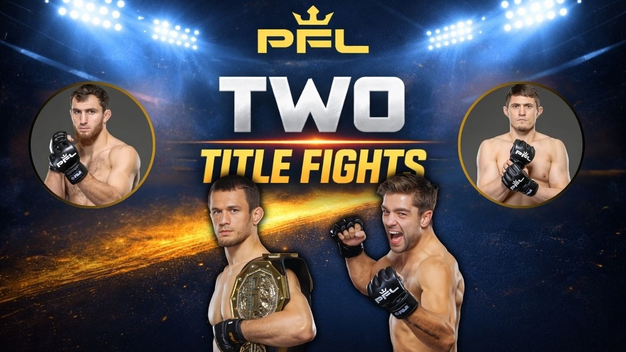 PFL Road to Dubai Preview: Usman Nurmagomedov vs Alfie Davis