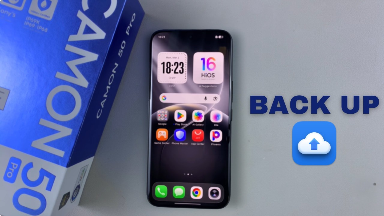 How To Back Up TECNO CAMON 50 Pro / 50 Ultra