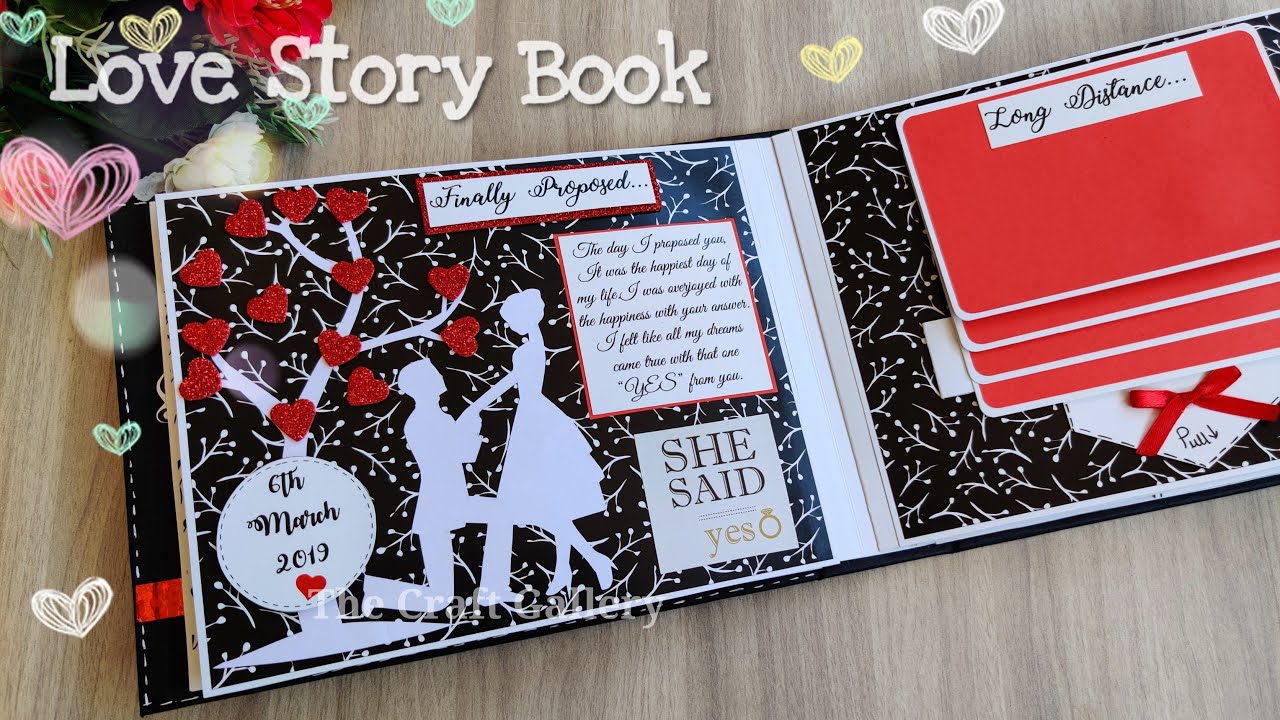 Love Story Book || Romantic Gift || Love Book