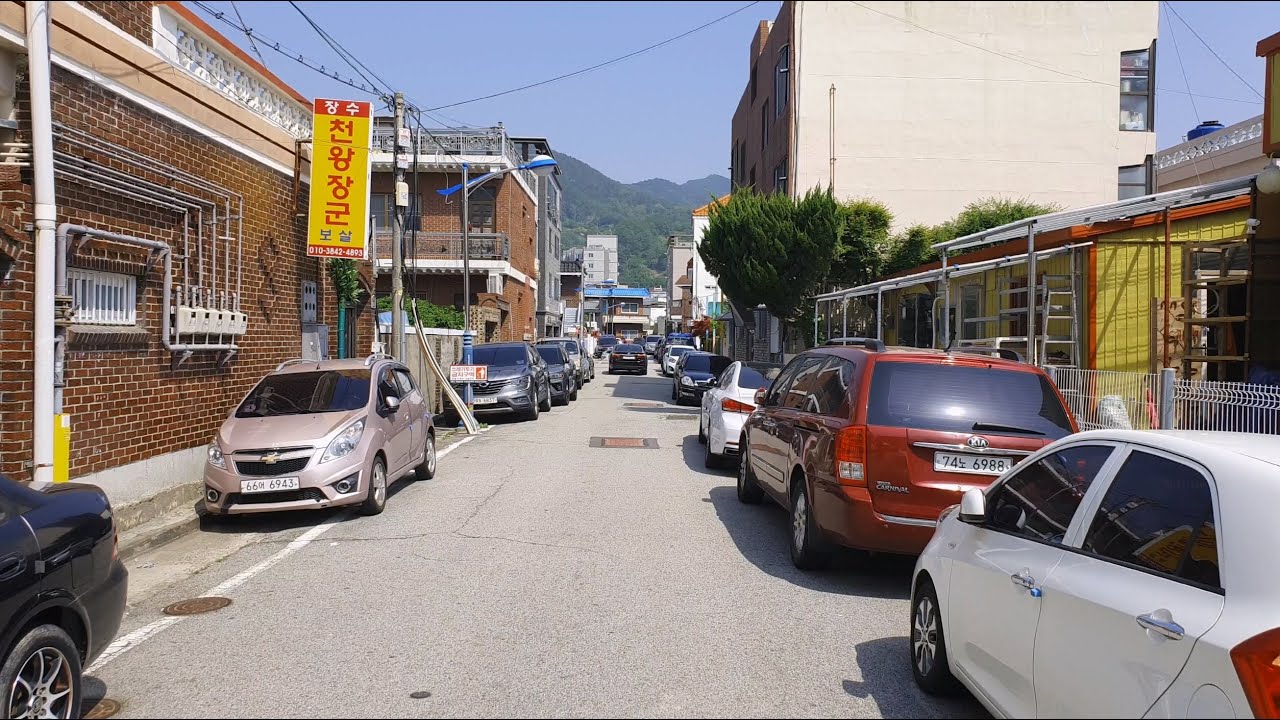 【4K Korea】Yangsan - One of The Satellite Cities of Busan