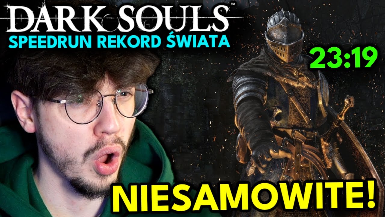 CHORY REKORD ŚWIATA w Speedrunie Dark Souls 1...