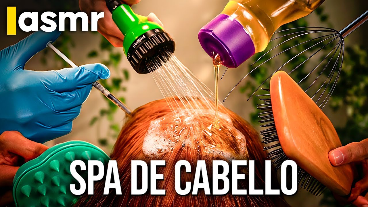 ASMR Español 🌿 Roleplay Spa Capilar y Atención Personal para Dormir