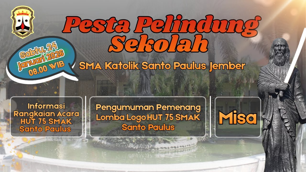 MISA PPS 2026 || 75TH SMAK SANTO PAULUS JEMBER || SMAK SANTO PAULUS JEMBER