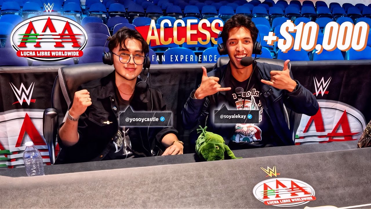 THIS IS WHAT A VIP WRESTLING EXPERIENCE IS LIKE AAA|WWE | ALEKAY | BETO CASTLE