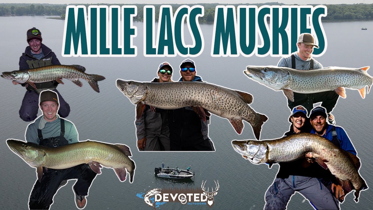 Mille Lacs Muskie (INSANE muskie OPENER!!)