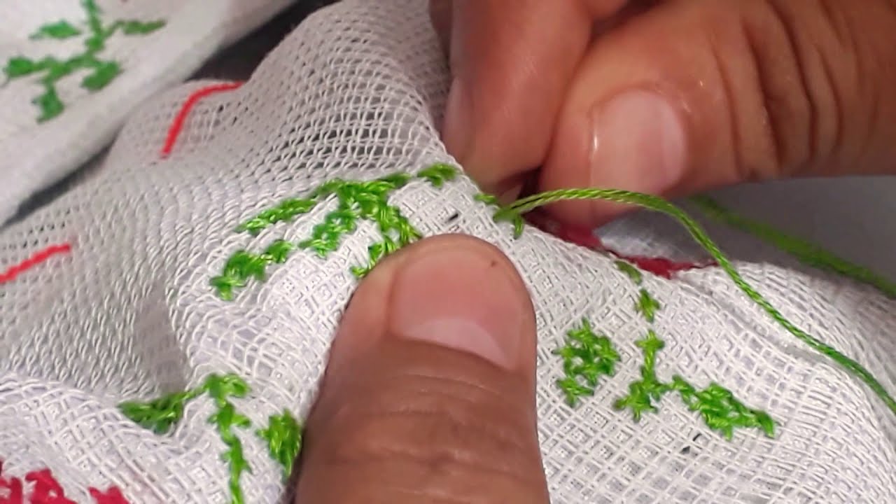 Hilo contado | Elaboración de Blusa Yucateca|