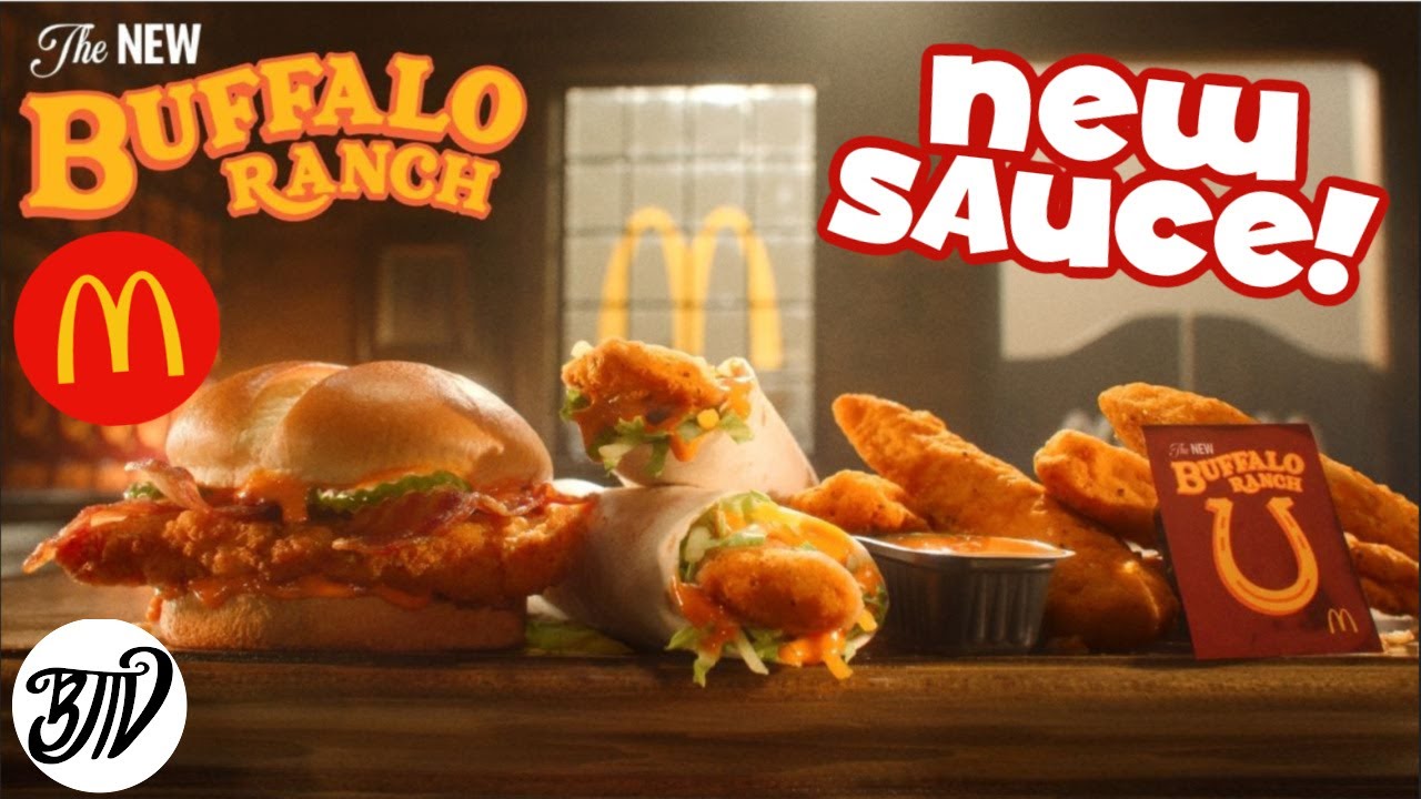 McDonald&rsquo;s запускает НОВЫЙ соус Buffalo Ranch