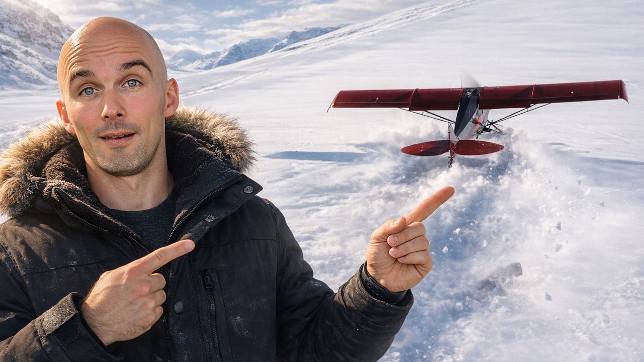 How to Fly an Airplane on Skis | Winter Flying Intro