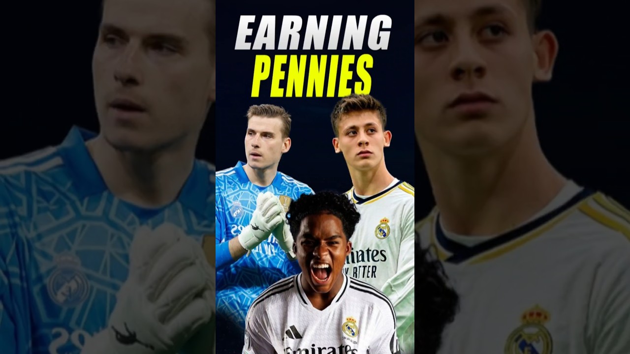 Real Madrid's Lowest Paid Player #shorts