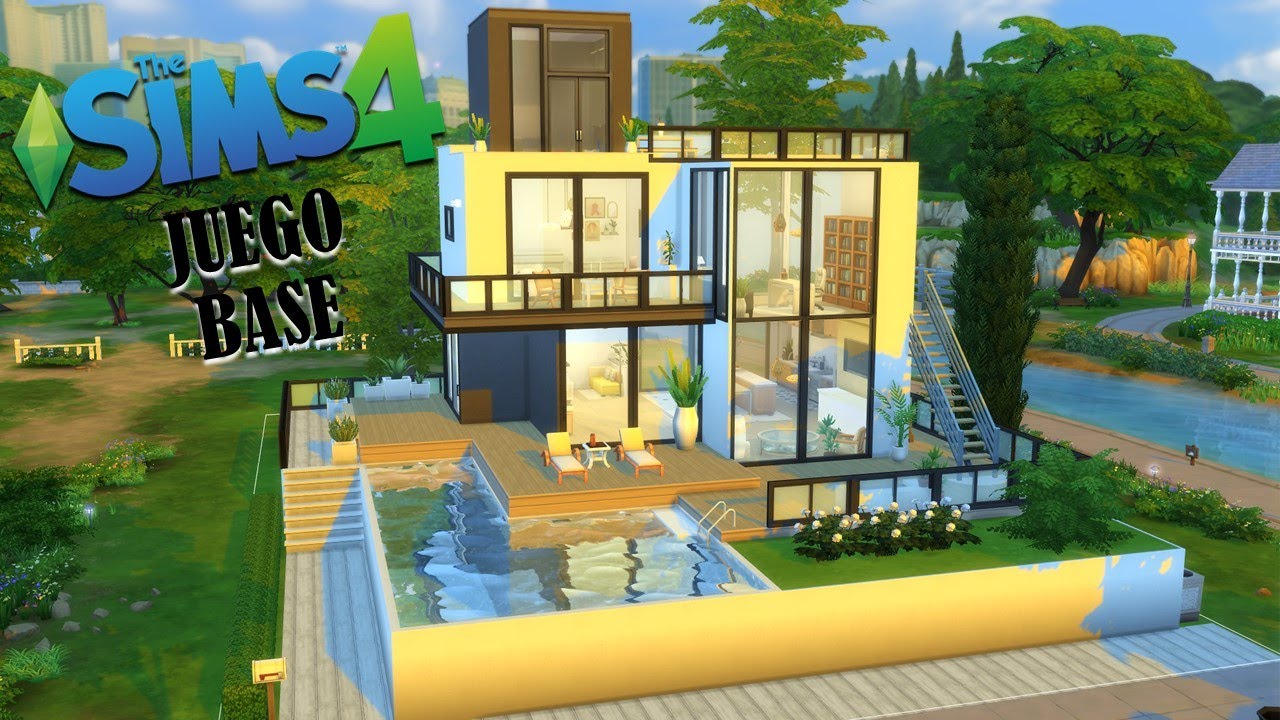 CASA EXTERIOR BONITO | PASO A PASO (BUILD) | THE SIMS 4 |