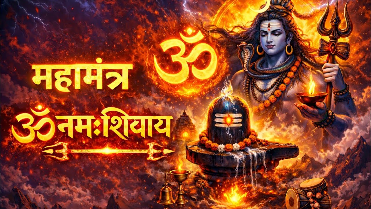 सोमवार Special |ॐ नमः शिवाय जप🙏|Om Namah Shivay🔱| Meditation and Healing Mantra|शिव भक्ति|Lord Shiva