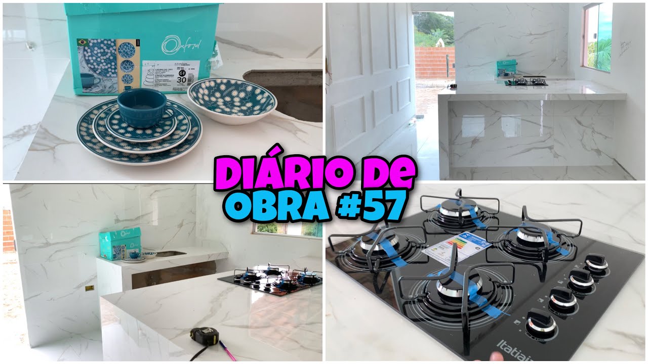 Diário de obra #57 - Tour detalhado da  obra com medidas e explicação do nosso projeto |😍