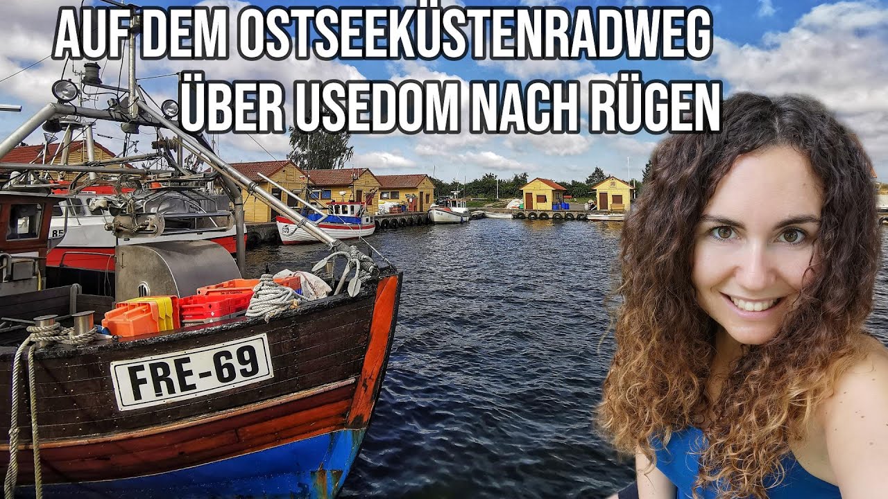 Von Insel Wolin auf dem Ostseeküstenradweg nach Usedom und Rügen (auf 1200km Radtour)