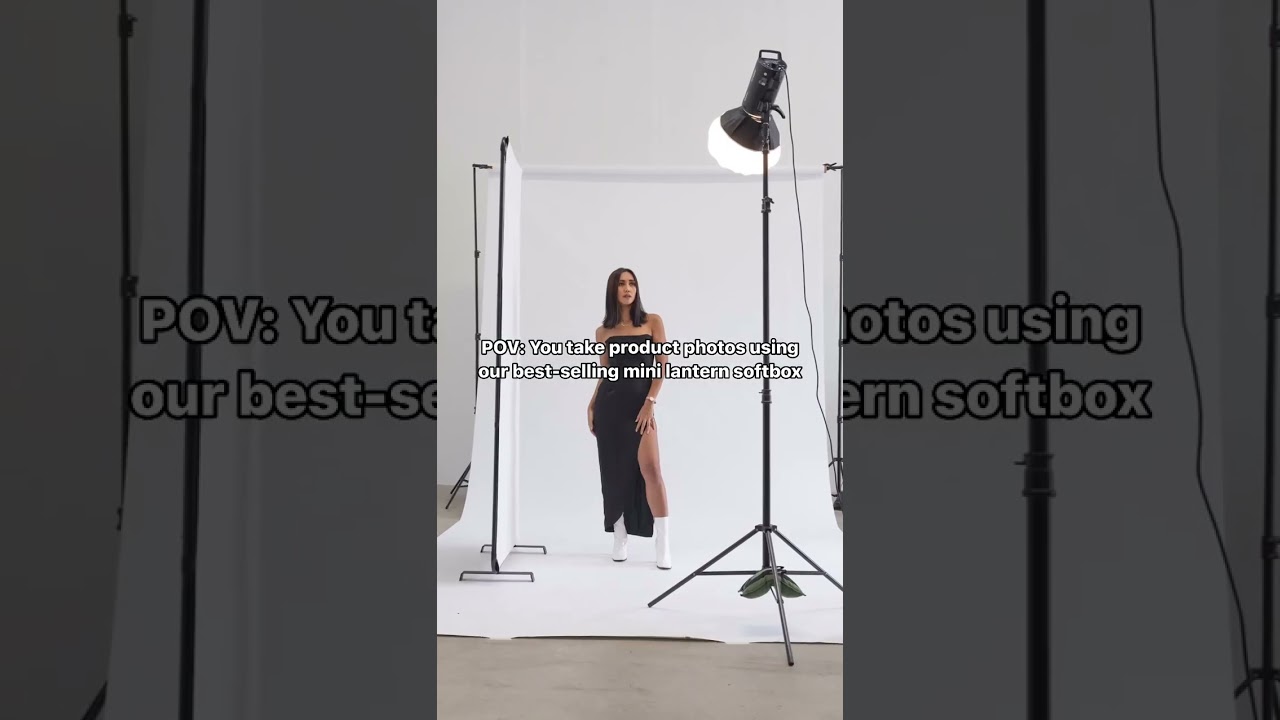 Take product photos using our best-selling Mini Lantern Softbox #photography #smallbusiness