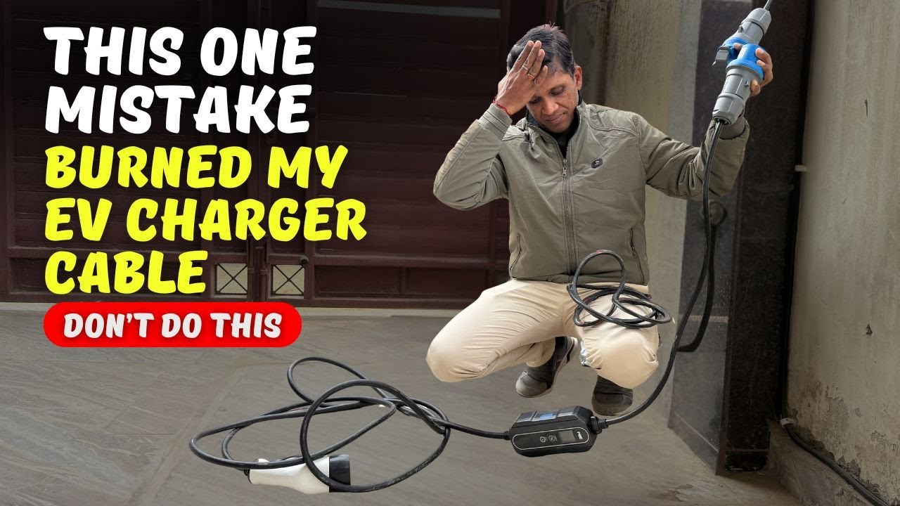 EV Portable Charger Extension Cable⚡How to Select & What Burnt Mine #electricvehicletalks #charger