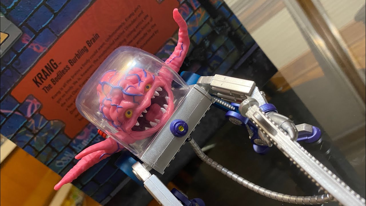Super 7 Utimates TMNT Krang figure review