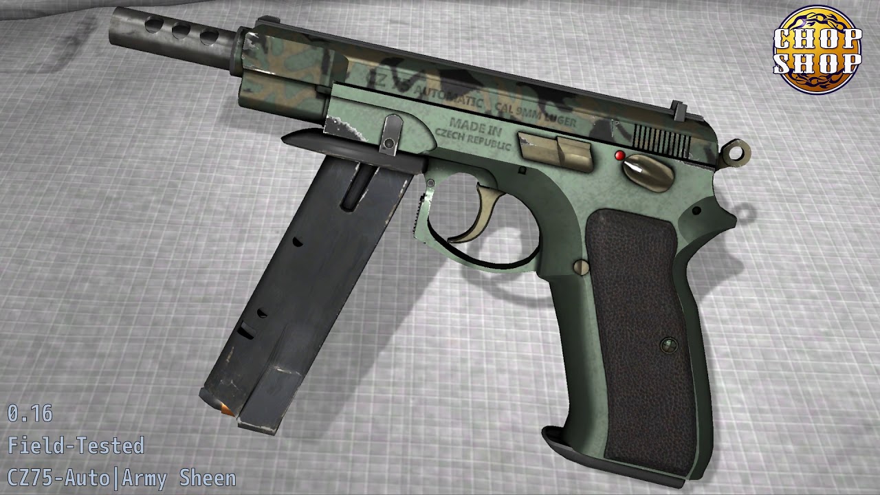 CS:GO CZ75 Auto   Army Sheen - CSGOWeapons.com