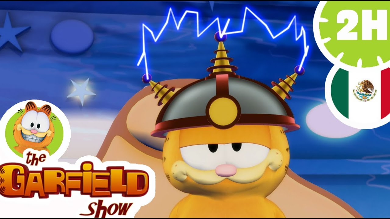 🤪Garfield y El Casco Telepático!🤪 - Compilación HD