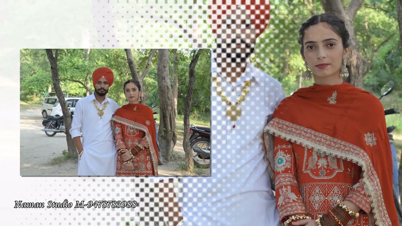 Photo shoot slide show Bikram Singh weds Jyoti 01.102025♥️🧿❤️Pre wedding shoot Hoshiarpur 