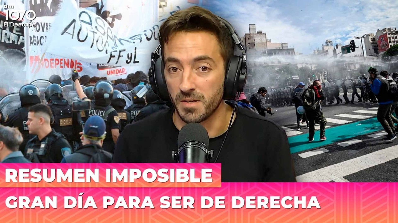 🤡 GRAN DÍA PARA SER DE DERECHA | Resumen Imposible