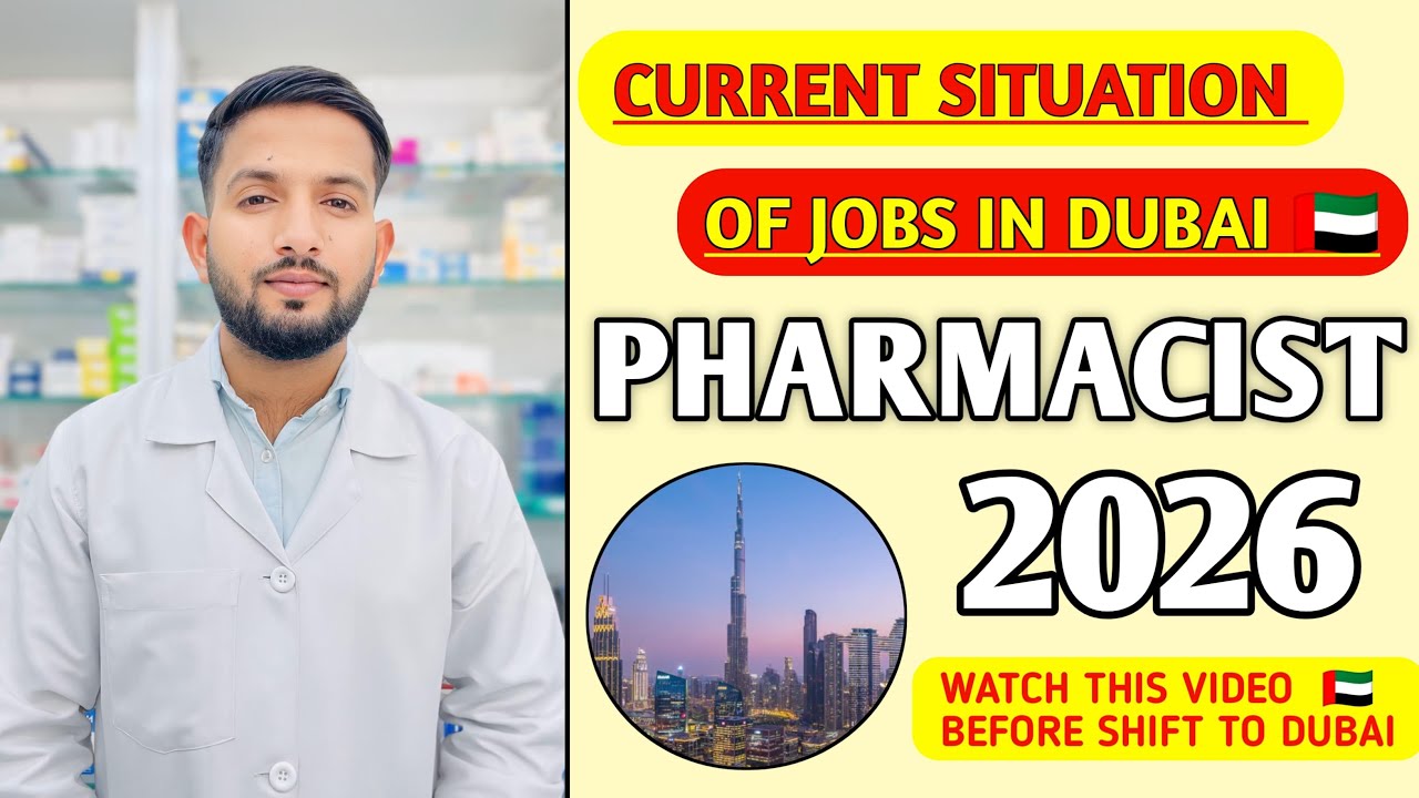 Current Situation of Pharmacist Jobs in Dubai 2026 | DHA License, Salary & Job Market Reality