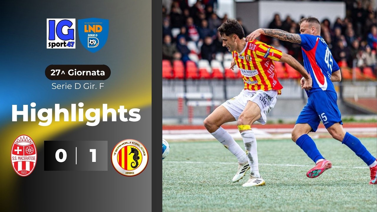 Maceratese-Termoli 0-1 (Serie D Gir. F)