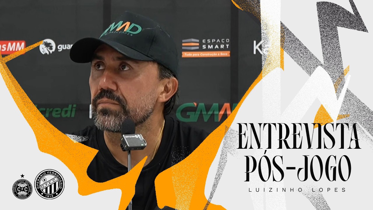 Entrevista pós-jogo | Coritiba (5) 2x2 (6) Operário Ferroviário - Luizinho Lopes