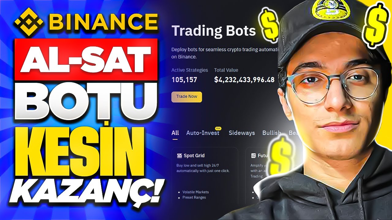 Binance'de AL/SAT Botu Kurma | Uyurken Para Kazan ! (Kolay Anlatım)