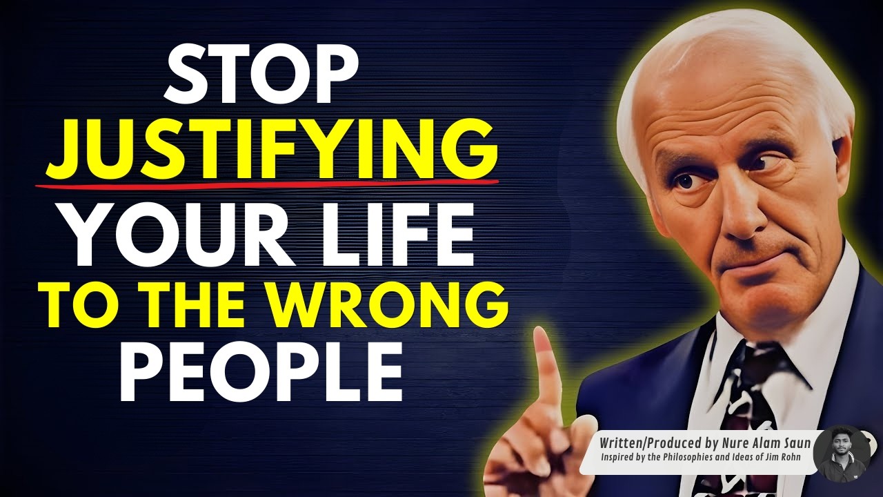 Stop Justifying Your Life to the Wrong People | Self Respect Motivation