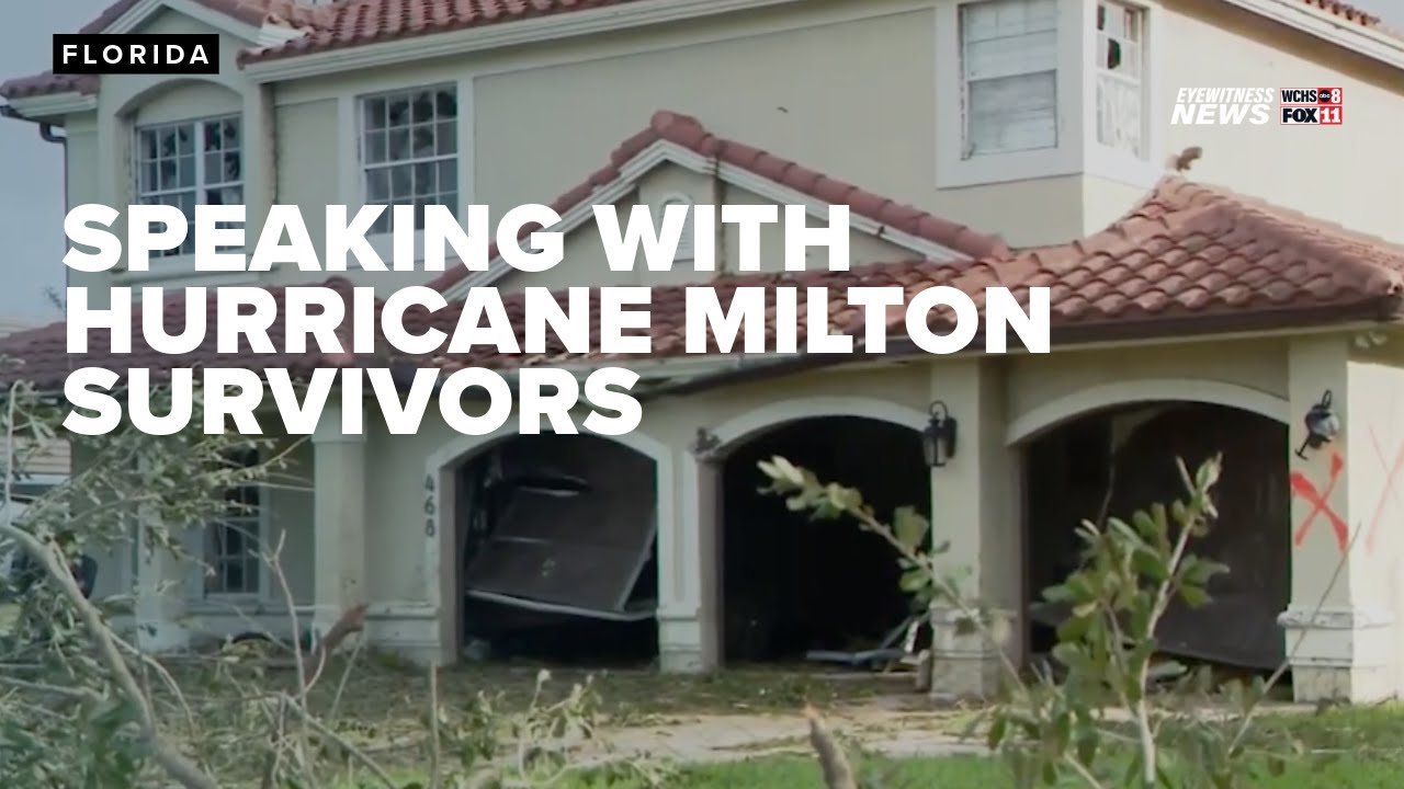 Hurricane Milton survivors describe their experience facing the storm