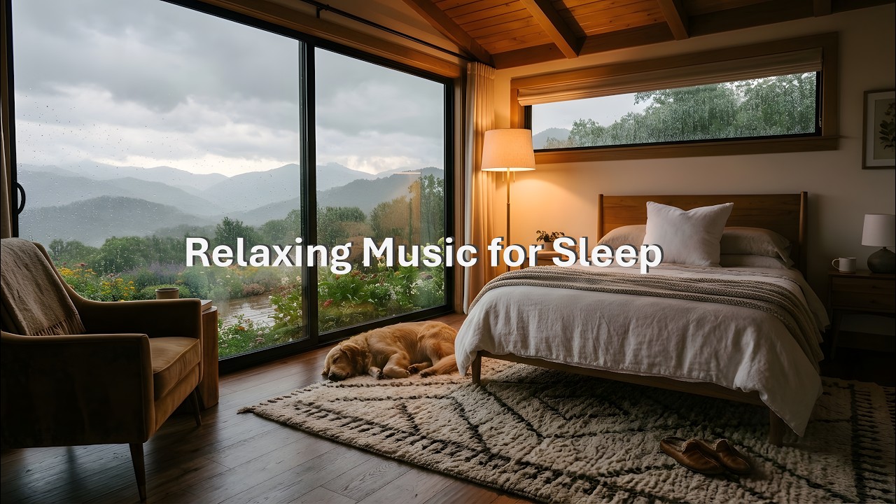 Easy Sleep Music - Soft Piano and Rain Sounds for Deep Sleep, Relaxing, Meditation, Chill