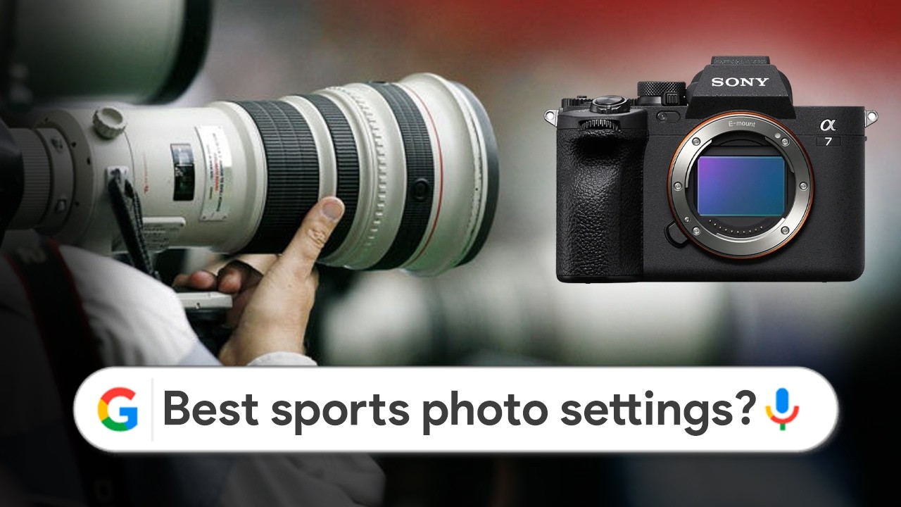 5 Camera SETTINGS for SPORTS Photography | Easy to Follow GUIDE