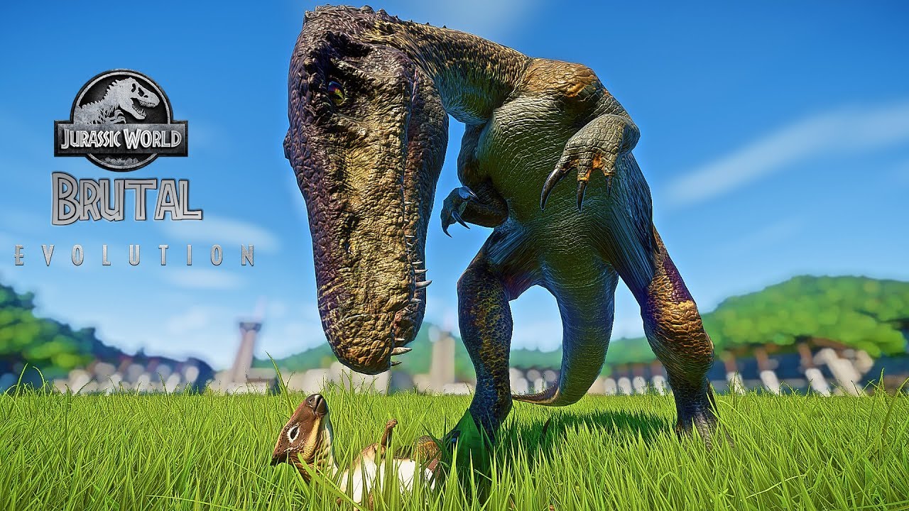 New Herbivore Dinosaur Pack - Death Animations vs Velociraptor vs Indoraptor vs Baryonyx vs T-rex