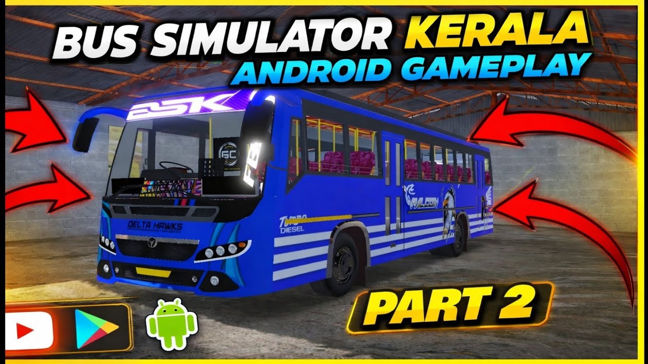 Bus Simulator Kerala Gameplay Part 2 🚍 | Android Bus Driving Game |HD 