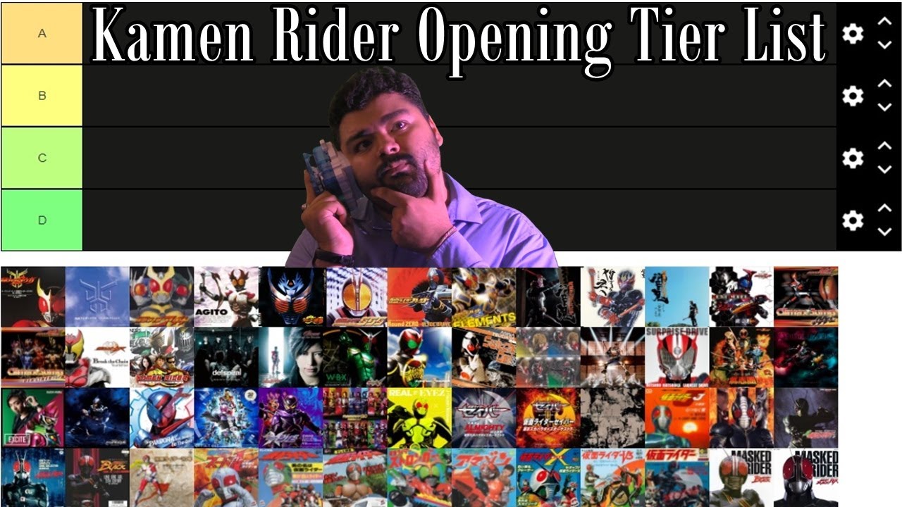 Kamen Rider Opening Tier List