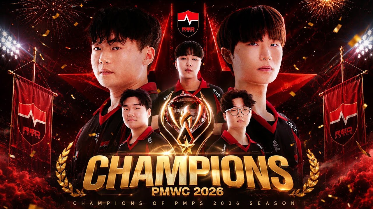 PUBG MOBILE SOUTH KOREA🇰🇷: Nongshim Redforce CHAMPIONS OF PMPS 2026🏆💥 QUALIFIED FOR PMWC 2026!!😱🔥